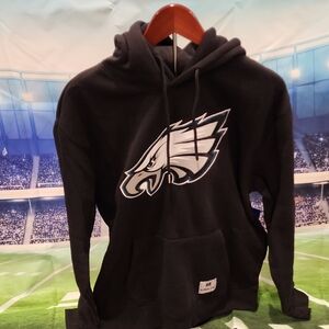 NFL Black Hoodie with Philadelphia Eagles Logo